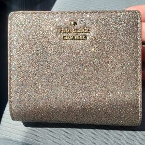 Kate Spade glitter wallet
